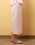 POPLIN PLEATED PANEL CULOTTE